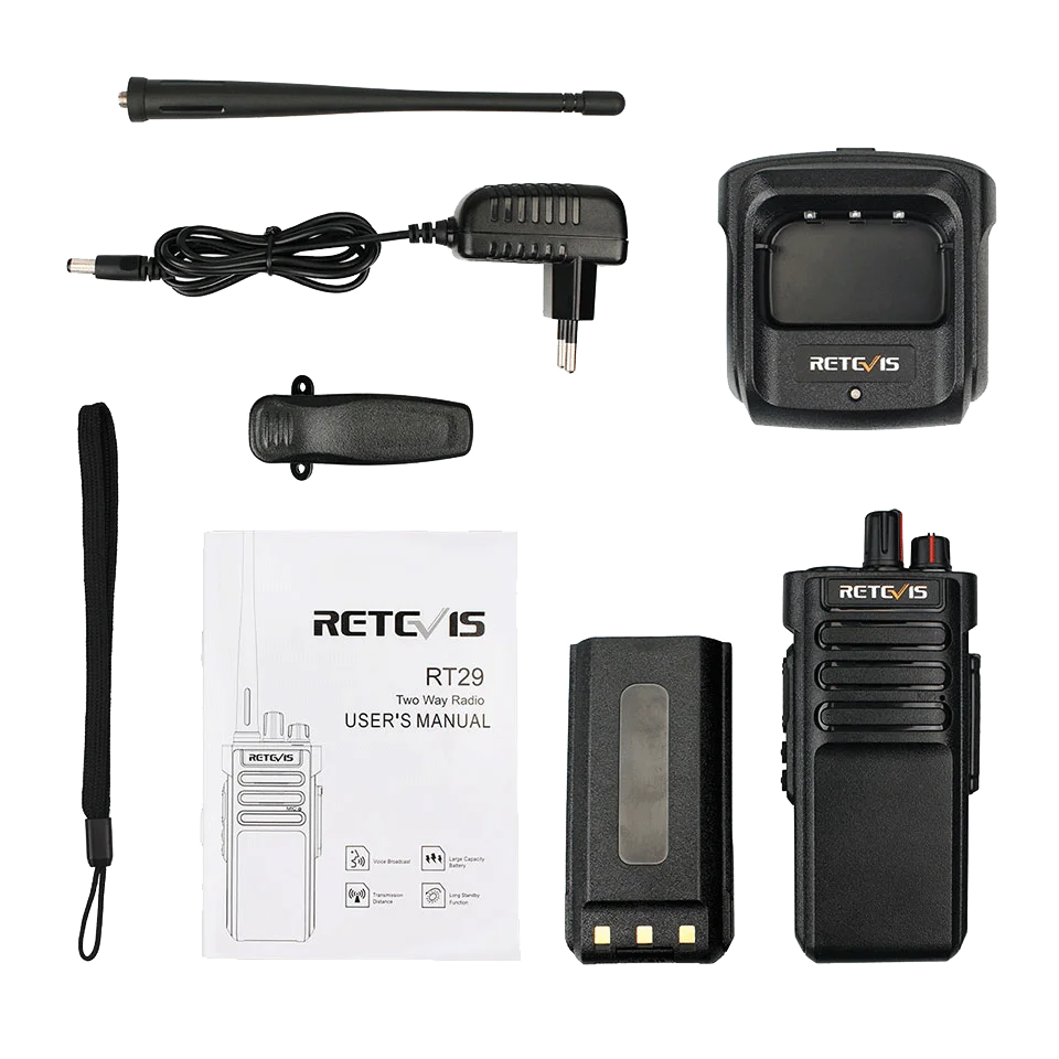 IP67 водонепроницаемая рация RETEVIS RT29 10 Вт UHF(или VHF) VOX профессиональный дальний двухсторонний радиоприемник Comunicador