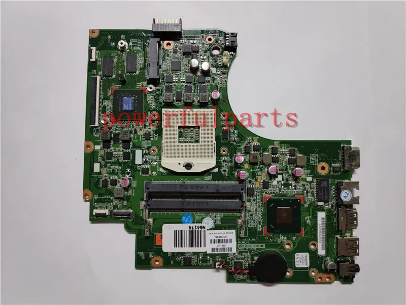 Материнская плата для ноутбука HP 15 D D059SR 748839 501 001 250 G2 HM76 DDR3 GT820M 1 ГБ полностью