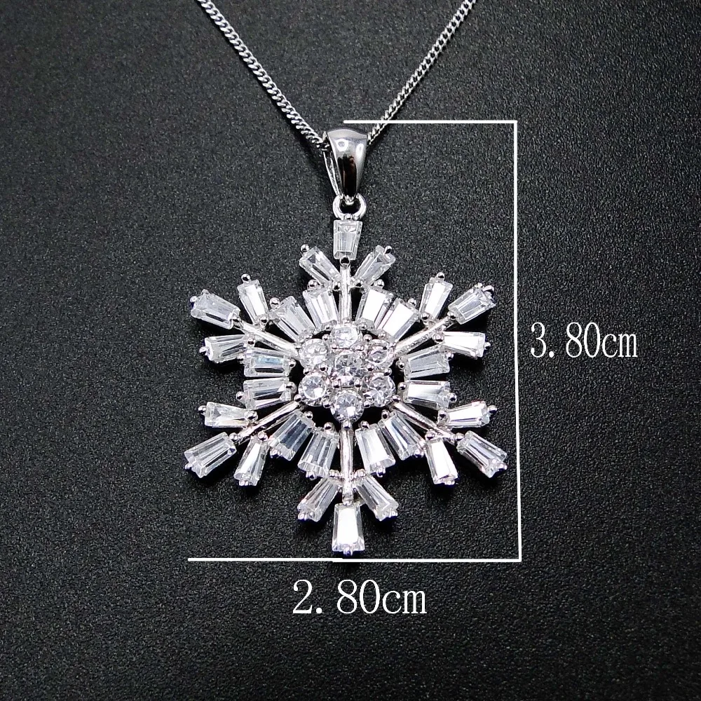 Хит продаж 100% Стерлинговое Серебро 925 пробы хорошее ювелирное изделие CZ кулон