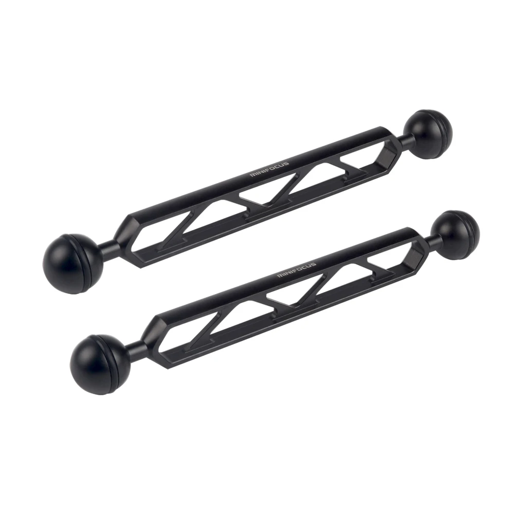 Ручной Стабилизатор для подводной съемки двойной держатель лоток с 1 дюймовым