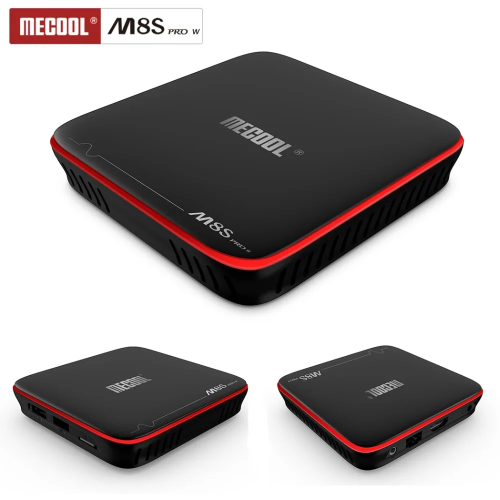 Mecool M8S PRO W Android 7 1 ТВ приставка IP tv Smart Amlogic S905W 2G ram 16G rom + Mini i8 2 4 GHz беспроводная