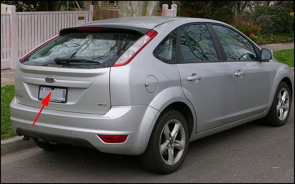 AUTONET HD камера заднего вида ночного видения для Ford Focus 5D Hatch 2004~ 2011 CCD/камера или Кронштейн номерного знака