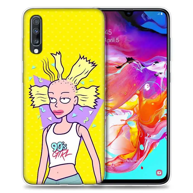 Rugrats удивительные чехол для samsung Galaxy A50 A70 A80 A60 A40 A30 A20 A10 M30 M20 M10 A6 A8 плюс A5 A7 A9 силиконовый чехол для телефона