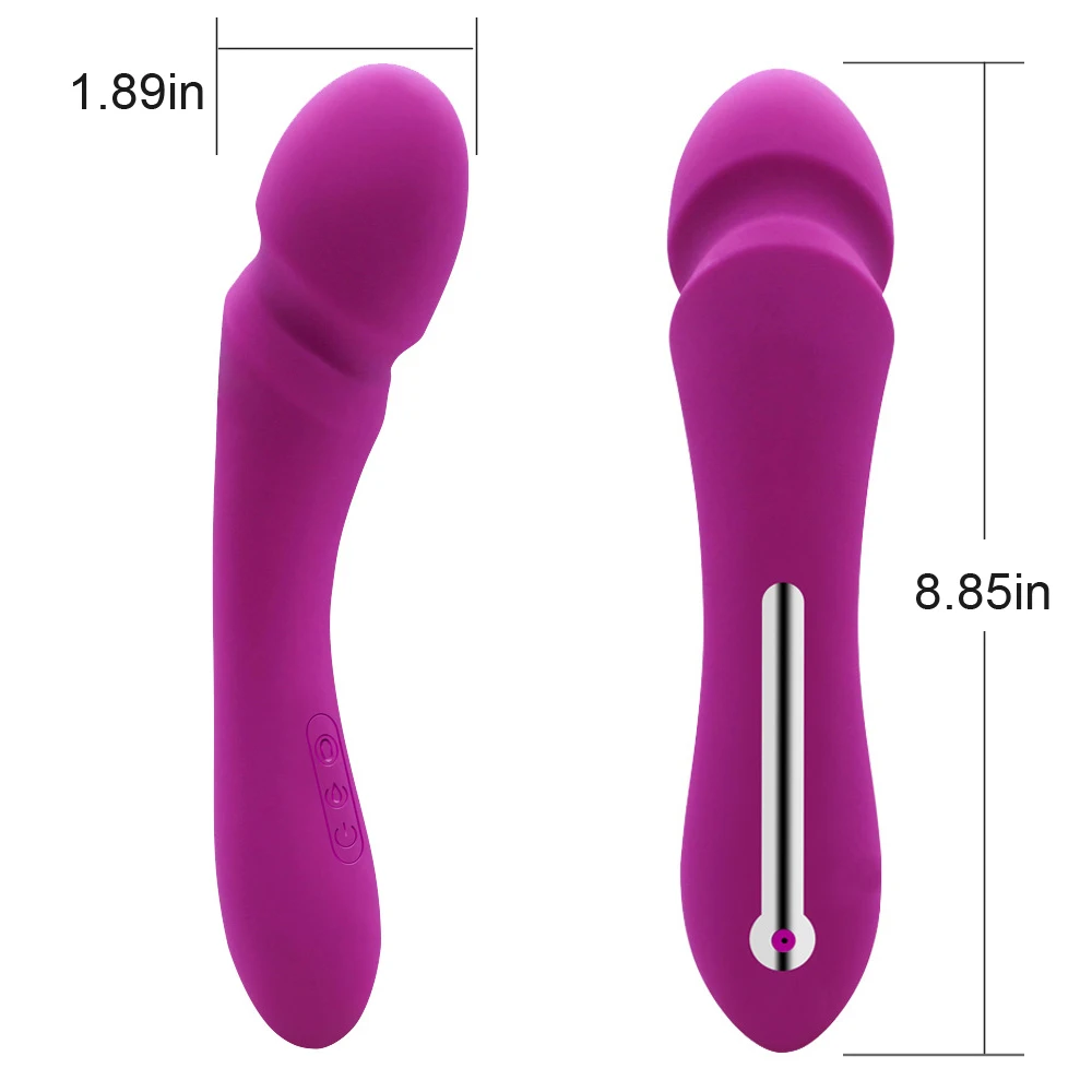 Женская мастурбация большая голова Пенис Вибратор клитор тихий Волшебная