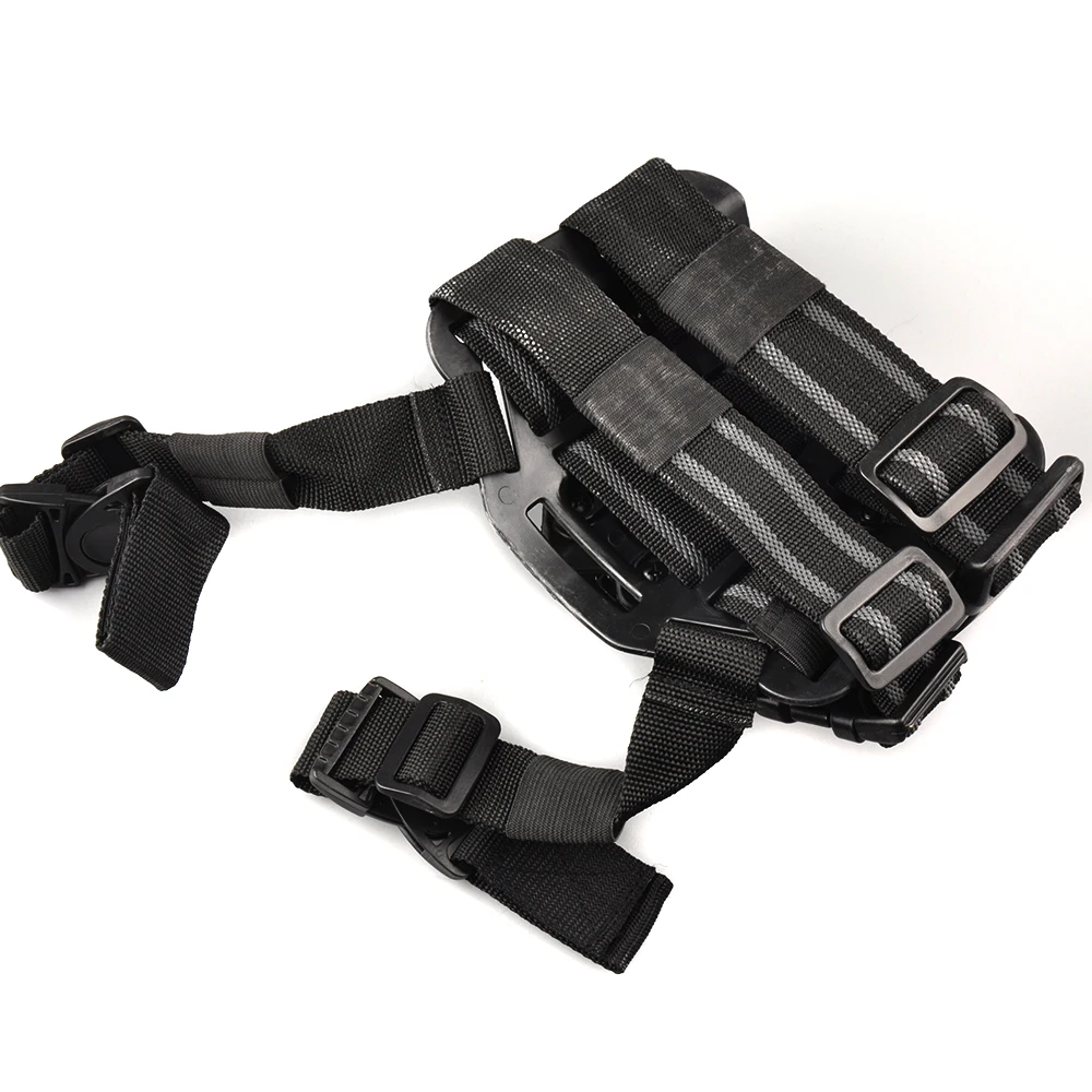 Черная тактическая кобура для правой руки страйкбольной пистолетной сумочки