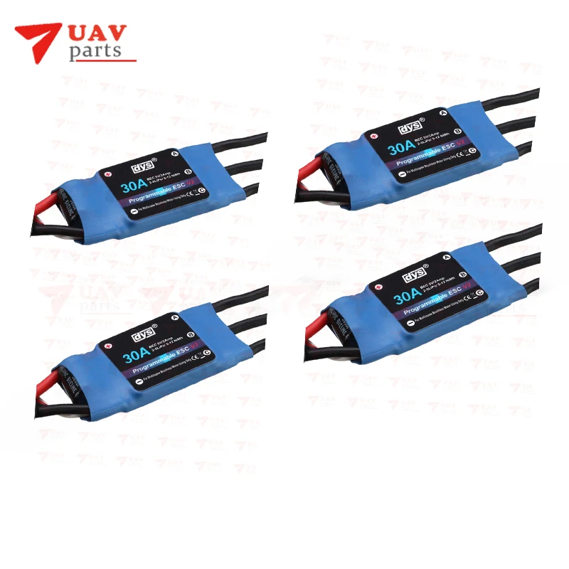 4 шт./лот Simonk 30A Бесщеточный Регулятор скорости ESC для DIY квадрокоптера
