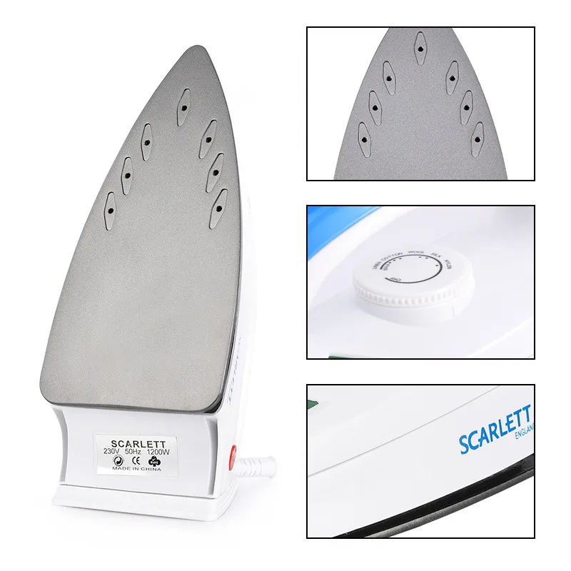 

Steam electric iron Mini Household hand-held ironing machine Lightweight portable 5gear temperature regulation ITAS1423
