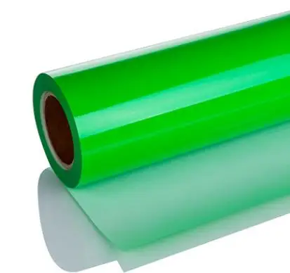 neon green 1 рулон 30 см х 25 м ПУ ПВХ теплопередача виниловая Футболка утюг на HTV режущий плоттер пленки термопресс - Цвет: neon green