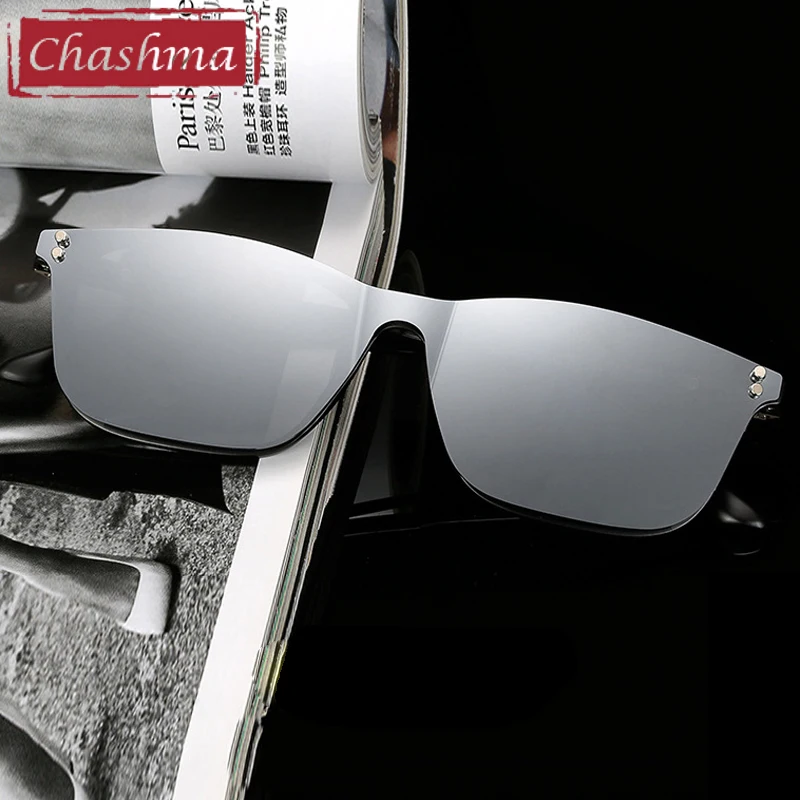 Брендовые магнитные зеркальные солнцезащитные очки Chashma TR90|Мужские кадры| |