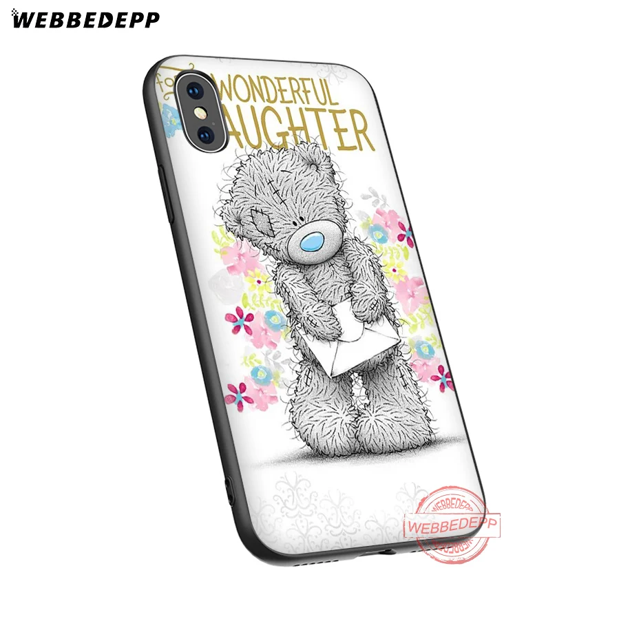 Мягкий силиконовый чехол WEBBEDEPP Tatty Teddy Me To You Bear для iPhone 8 7 6S 6 Plus 11 Pro XS Max XR X 5 5S SE |
