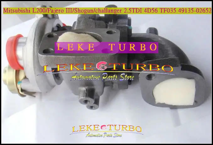 Turbo TF035 VGT 49135-02652 MR968080 4913502652 для Mitsubishi L200 Challanger Pajero III W200 Shogun 2001- 4D56 2.5L бесплатная