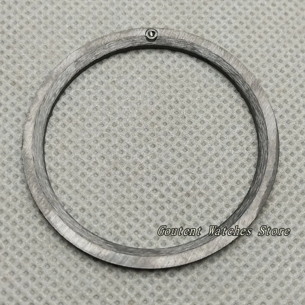 41 мм наручные часы вставки синий/черный керамический ободок части подходят