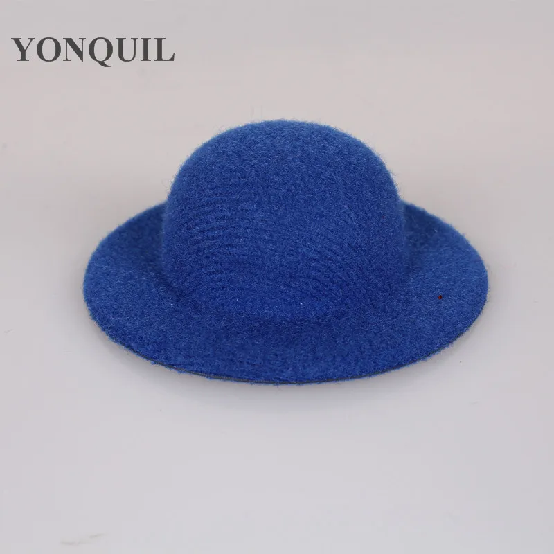 7 см Мини Топ шляпа милая девочка chapeau головной убор DIY аксессуары для волос bowler вечерние события очарование база детская прическа многоцветный