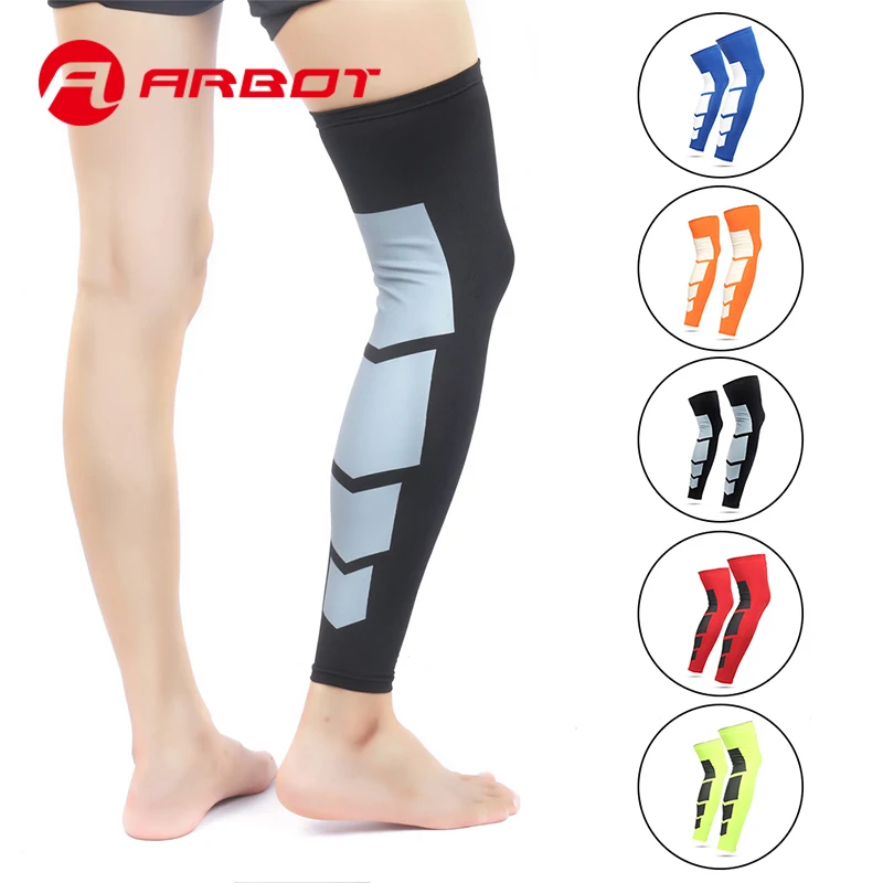 ArbotLong футбольные Леггинсы 1 пара лайкра Дышащие компрессионные с длинными