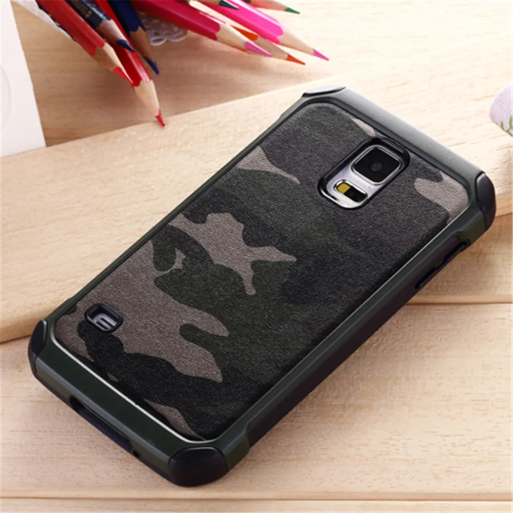 Retro Camouflage Armor Case For Samsung Galaxy S5 Neo S6 edge S7 Edge S8 S9 S10 Plus S20 Ultra Shockproof Cover | Мобильные телефоны