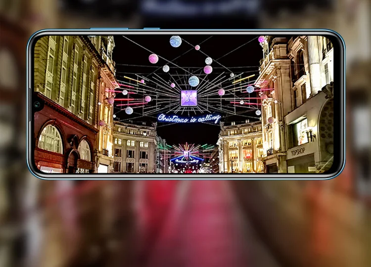 Honor 10 Lite, глобальная ПЗУ, Android 9,0, 6,21 дюйма, FHD 2340X1080, двойной шрифт, задняя камера 24 МП, AI, отпечаток пальца, 710, четыре ядра