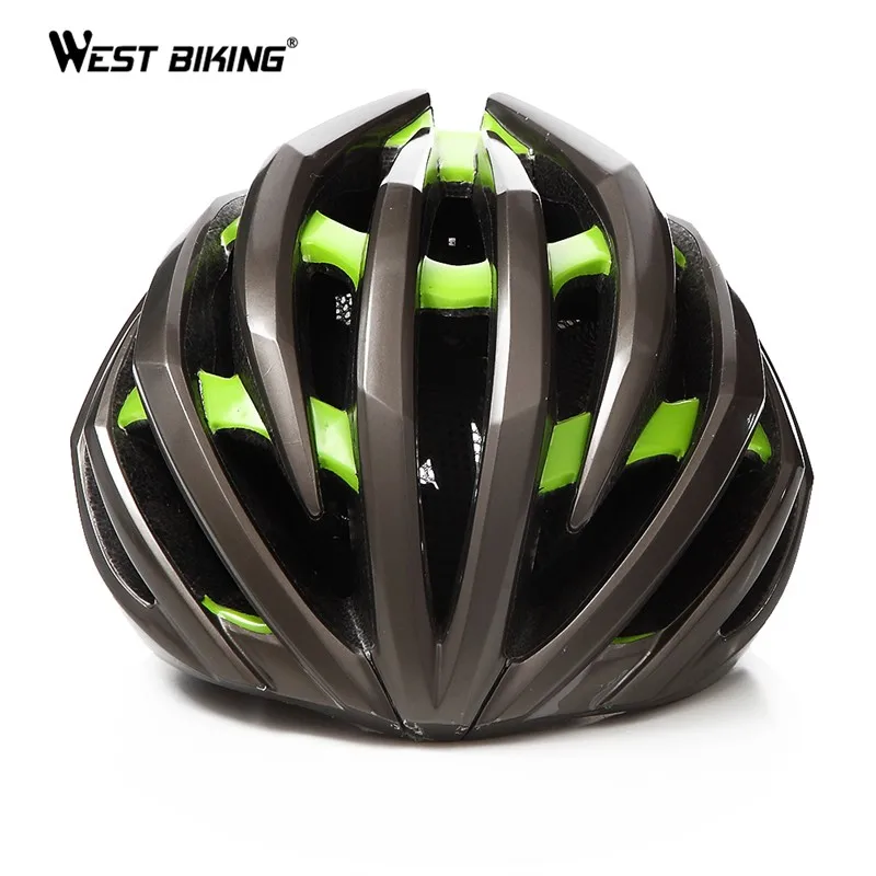 WEST BIKING велосипедный шлем EPS двухслойный сверхлегкий MTB Горный поглощающий пот сетка от насекомых комфортный защитный велосипедный шлем