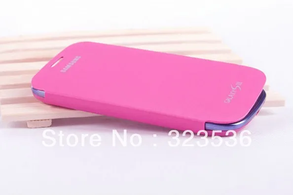 100pcs/lot New Slim Side Flip cover Leather Case for Samsung Galaxy S3 S III 3 i9300 with Retail package +DHL free shipping |