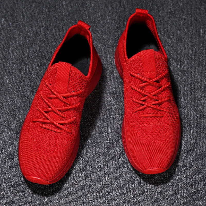 Большие размеры 48 мужская и женская летняя обувь для бега пара дышащих