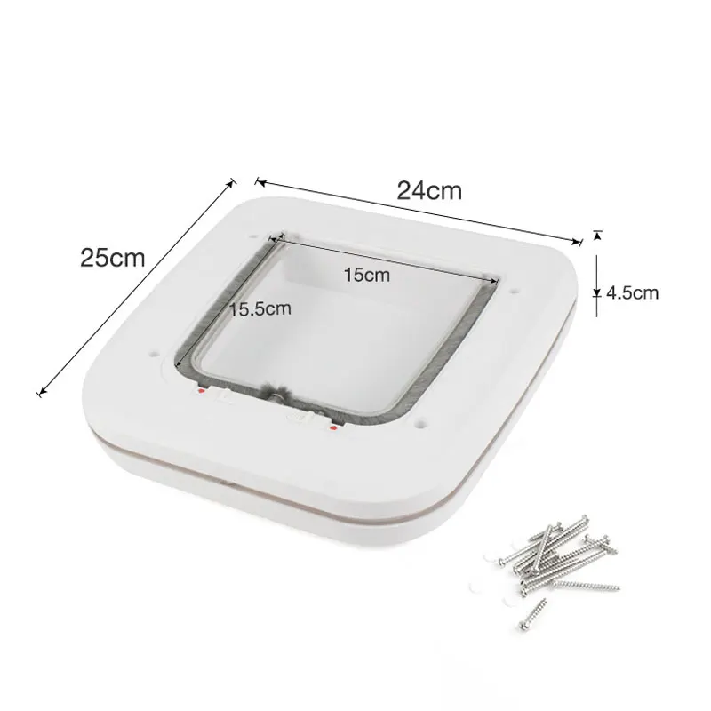 4 способа Запираемая собачья кошка котенок Sreen оконная дверь безопасности