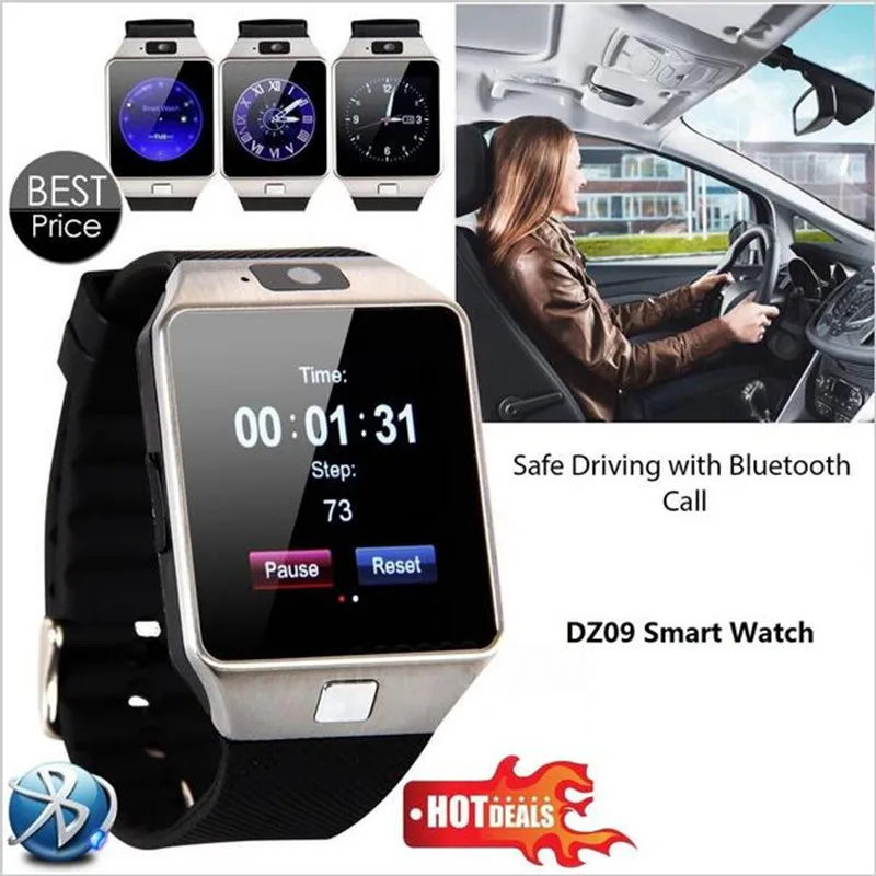 696 DZ09 Bluetooth Smart Watch HD Call Android Full compatibility PK Q18 Smartwatch | Электроника
