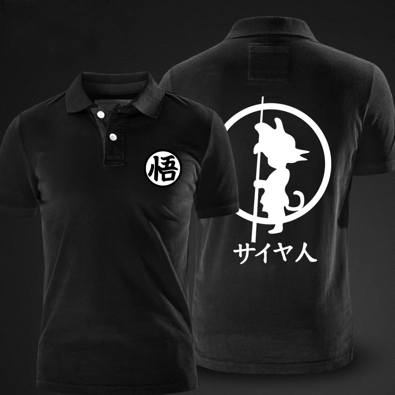 Рубашка поло мужская с забавным принтом х/б XXXL|polo homme xxxl|casual polo shirtdesigner shirts men |