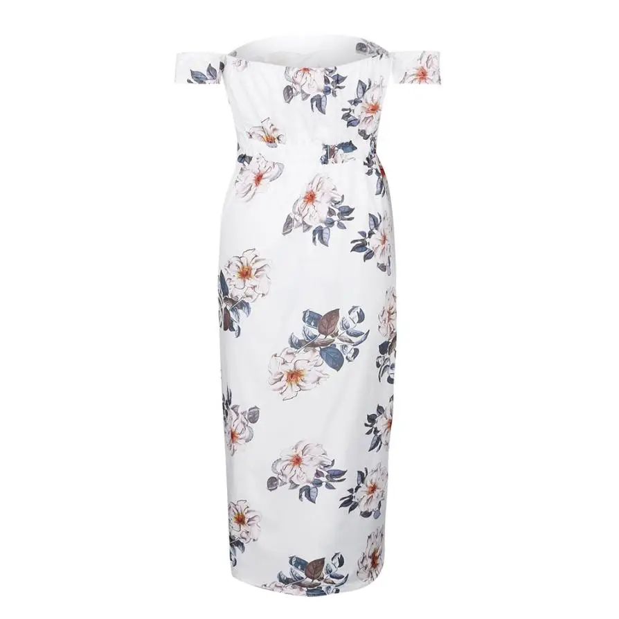 Новинка 2017 модное женское винтажное длинное вечернее пляжное платье макси в