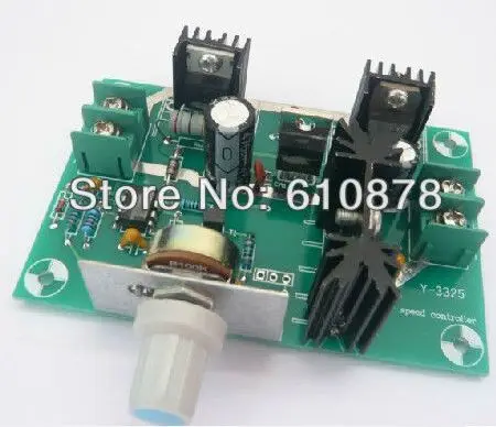 Бесплатная доставка ШИМ регулятор скорости двигателя постоянного тока высокая