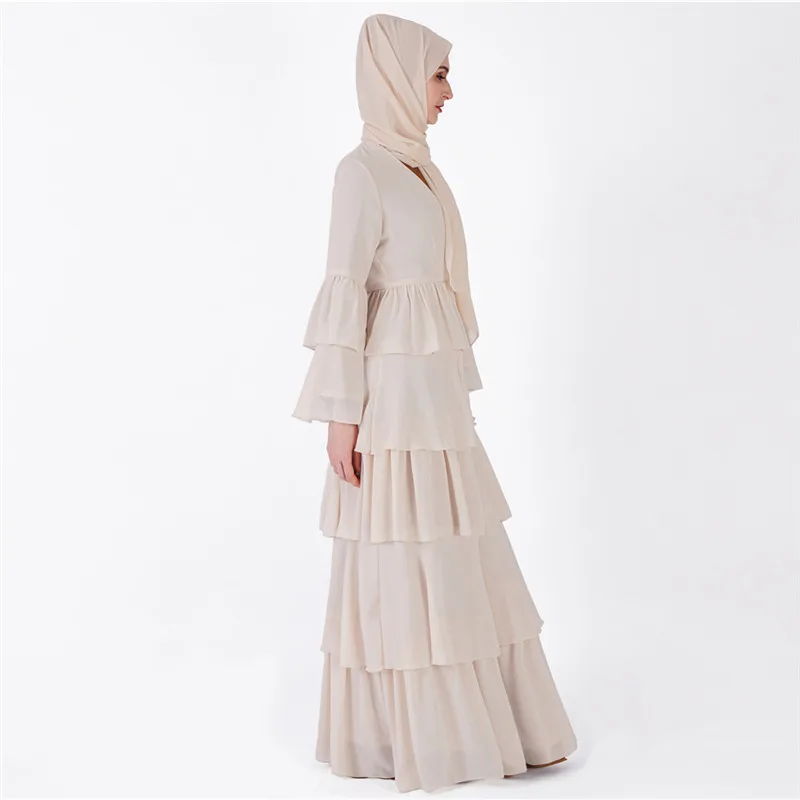 Abaya Kaftan повседневное удобное шифоновое турецкое abaya bu tang Banjul melayu кимоно стиль Макси платье Абая Быстрая