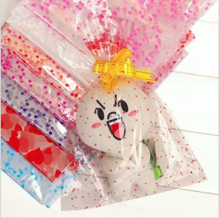 10 шт./лот пластиковый подарочный пакет большого размера сумка для куклы
