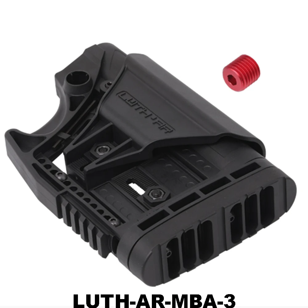 LUTH-AR-MBA-3/4 тактический нейлон Регулируемый Расширенный запас для пневматических пистолетов CS Спорт Пейнтбол страйкбол тактический BD556 приемник коробка передач