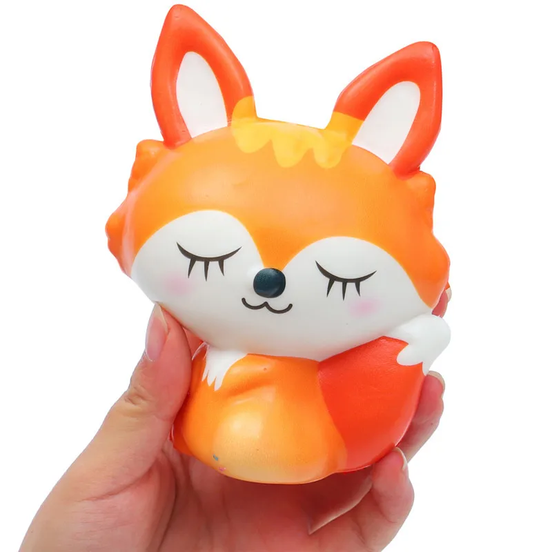 2019 забавные мягкие животные лисы волнение и стресс игрушки Poopsie Slime Surprise Mouchi Squishs