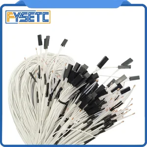 Термисторы 100K ohm NTC 3950 с кабелем для 3D-принтера, Mend RAMPS 1,4 A4988 MK2B, 10 шт.