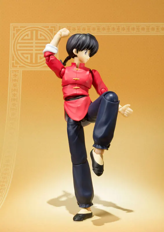 Оригинальная экшн фигурка PrettyAngel Bandai тамаши натиски S.H. Figuts Ранма 1/2 saotome|bandai tamashii