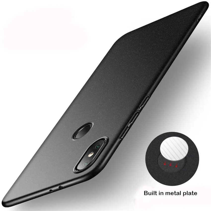 Полностью Защитный металлический чехол из поликарбоната для Xiaomi mi 8 SE, Жесткий Тонкий чехол на магните для Xiaomi mi 8 SE Xio mi 8 Explorer - Цвет: black with metal
