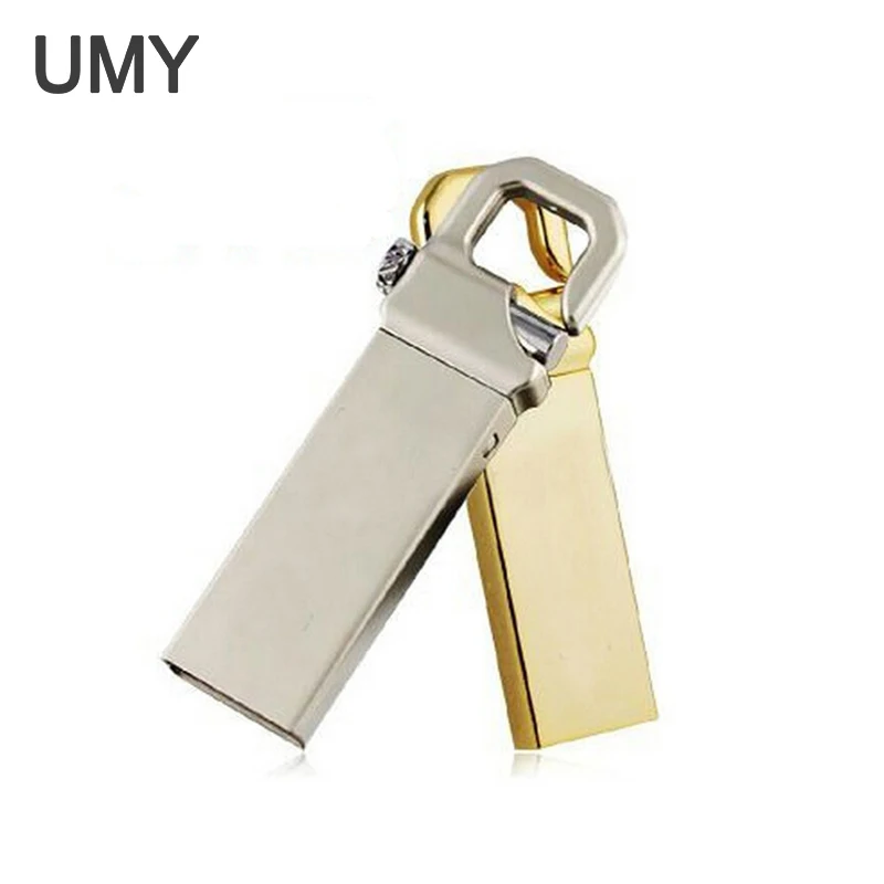 UMY 2018 USB флеш-накопитель 32 ГБ 16 8 4 Гб водонепроницаемый 2 0 Pendrive металлический cle usb |