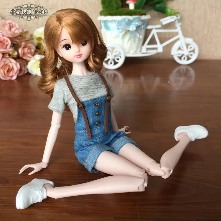 1/6 azone licca blyth кукольная одежда аксессуары модные шорты на бретелях для куклы blyth 30 см кукольная одежда аксессуары
