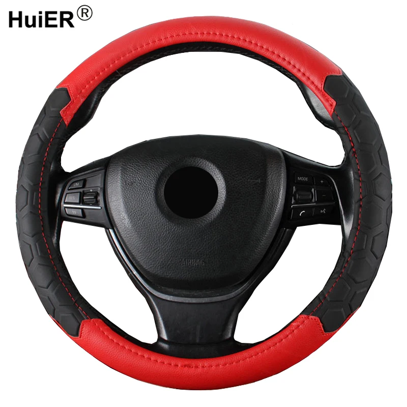 4 цвета чехол рулевого колеса автомобиля с текстурой футбольного мяча дизайн
