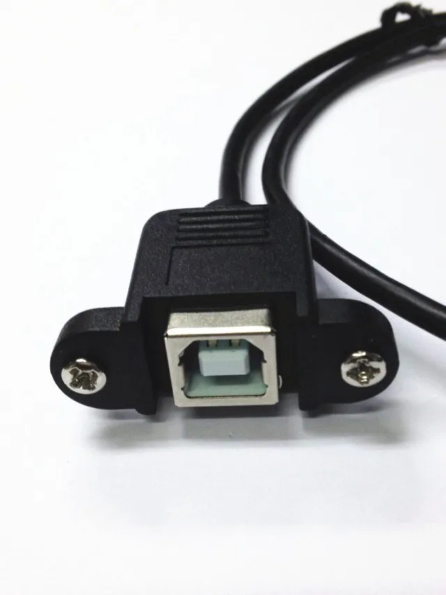Короткий Удлинительный Кабель USB 2 0 B для принтера Мама-права угол 90 градусов 5 м |