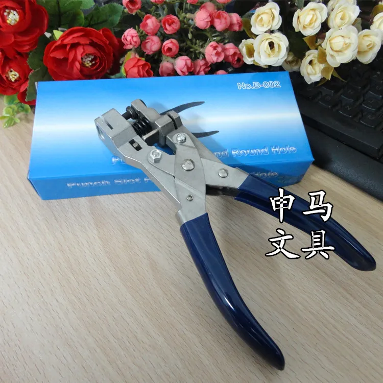 Карточный перфоратор 2 в 1 из ПВХ Соединительный круглый 3*13 мм Овальный и 5