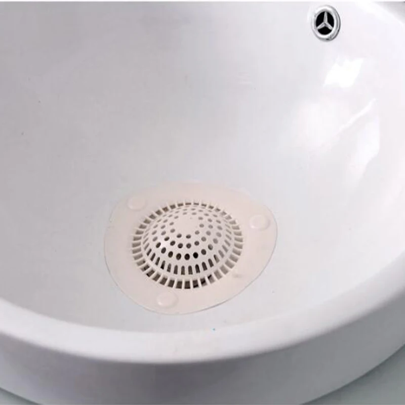 2018 круглые пластиковые силиконовые кухонные аксессуары для слива волос дуршлаги