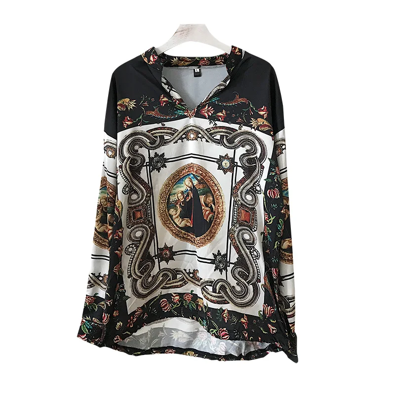 Camisa Masculina винтажные дворцовые мужские шелковые рубашки платья королевские