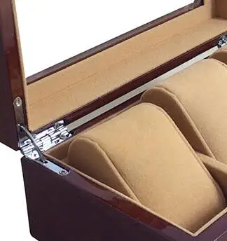 Деревянная витрина для часов с 3 ячейками органайзер хранения ювелирных изделий