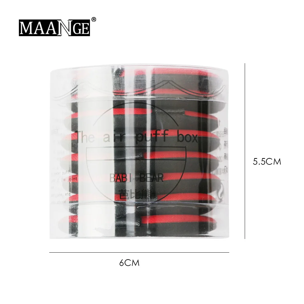 MAANGE 2/3/8 шт. основа для макияжа лица макияж Губка Pro Косметический слойка Красота воздушная подушка для пудры Smooth Wet& Dry Dual-Применение спонж для макияжа инструмент