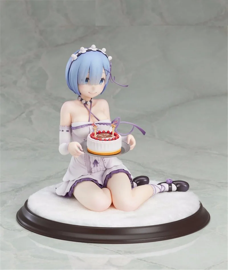 Аниме Re: жизнь в другом мире от Zero Figure Rem день рождения торт Ver Коллекция игрушек 13 см