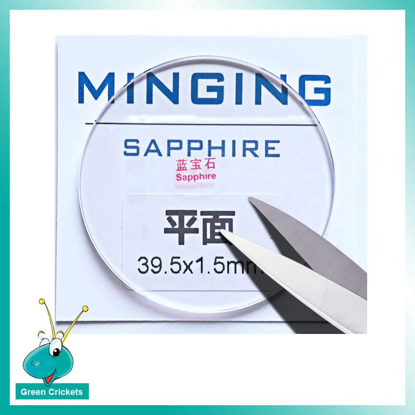 Wholesale 2pcs/lot Sapphire Watch Glass 1.5mm thick 30mm 30.5mm 31mm 31.5mm 32mm 32.5mm Watch Sapphire Glass for replacement
