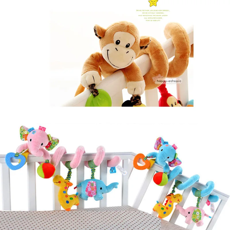 Милая кукла младенец погремушка автомобильная кровать Висячие развивающие