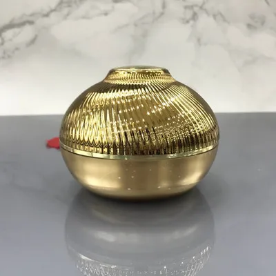 120g jar 10pcs 10 шт Высокое качество 30 г, 50 г, 120 г золото/белый/светильник розовый акриловый крем банка. Пустой контейнер для упаковки косметики, бутылка с насосом для лосьона - Цвет: 120g jar 10pcs
