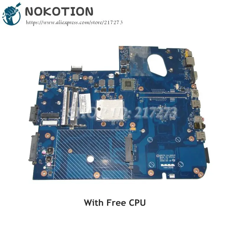 Материнская плата NOKOTION MBBDU02001 для Packard Bell EASYNOTE LJ71 J73 Gateway NV73 материнская DDR2