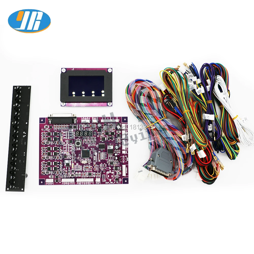 Игрушка кран машина DIY Kit коготь игровой автомат с печатной платы 53 см козловой джойстик монетоприемник Питание